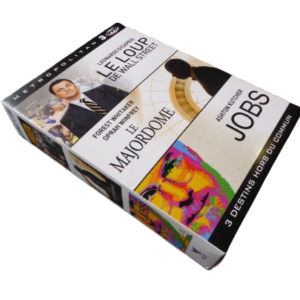 Coffret metropolitan, 3 DVD, 2013 (Le Loup de Wall Street, Le Majordome, Jobs)