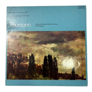 Schumann, Gewandhausorchester Leipzig Kurt Masur, Sinfonie n°4, 1974