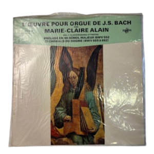L'œuvre pour orgue de J.S. Bach par Marie-Claire Alain, vol. 1