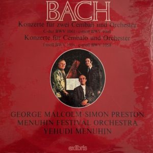 Bach George Konzerte für 2 Cembali und Orchester