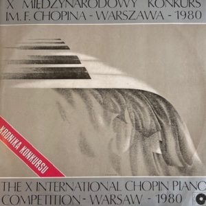 Miedzynarodowy konkurs im. f. Chophina- Warszawa 1980