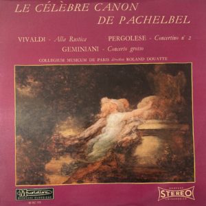 Le célèbre canon de Pachelbel