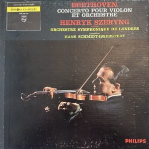 Beethoven concerto pour violon et orchestre, par Henryk Szeryng