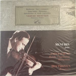 Beethoven, Les 2 romances, Yehudi Menuhin
