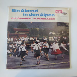 Ein Abend in den Alpen