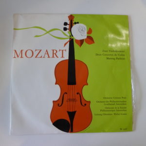 Mozart Deux concertos de violon