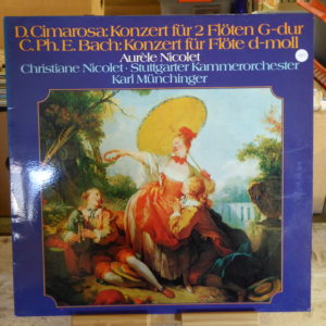 Cimarosa, Bach, Konzert für Flöten