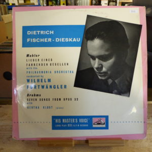 Dietrich Fischer-Dieskau, Mahler