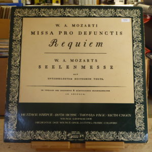 Mozarti, Missa pro Defunctis Requiem