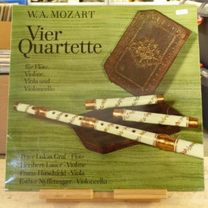 Mozart Vier Quartette für Flöte, Violine, Viola und violoncello