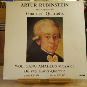Arthur Rubinstein und Mitglieder des Guarneri-Quartetts