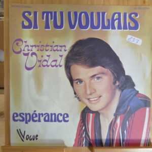 Si tu voulais - Christian Vidal