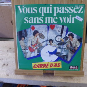 Vous qui passez sans me voir - Carré d'As